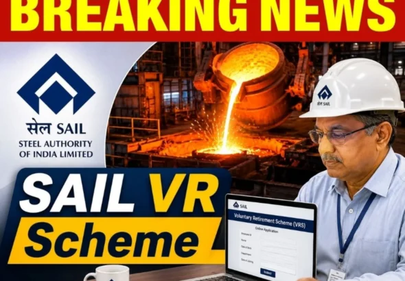 Breaking News On the First day 34 Officers and Employees of Bhilai Steel Plant Filled the VR Form (1)