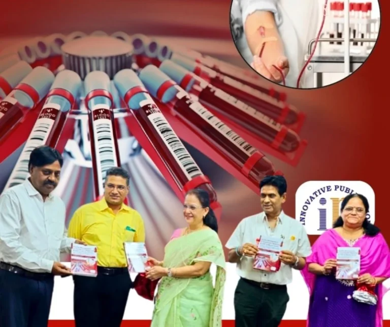 Sector 9 Hospital Doctors wrote a Textbook on Transfusion Medicine and the SOPs of the Blood Center Which is Trending on Amazon