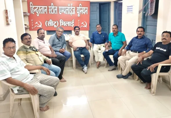 The joint union of Bhilai Steel Plant will protest against the exploitation of workers on May 12 and will send a letter to PM Modi