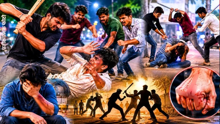 Bhilai Township Crime Three Assault Incidents in 24 hours Youths Attacked with Bats Rods and Sharp Weapons