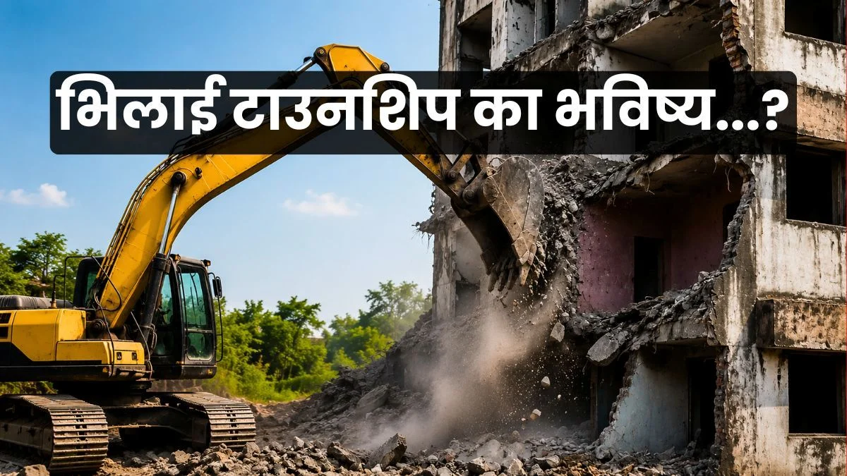 Bhilai Township Houses will be Demolished in the Sector Area hence Licenses will be Restricted