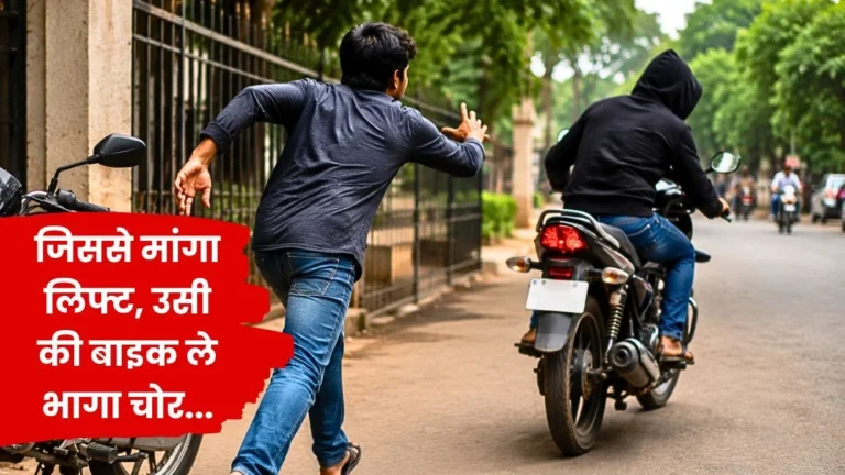 Bike Thieves Active in Bhilai First Asked For a Lift then Stole the Bike and Fled