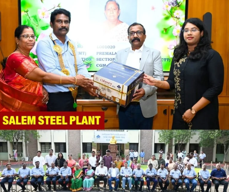 Retirement of Employees at Salem Steel Plant, Memorable Moments
