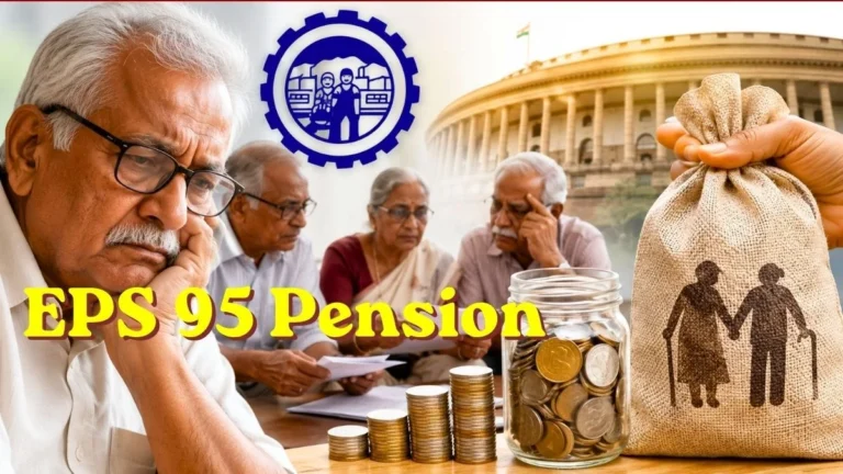 EPS 95 Pension 9330 Crore in inoperative Accounts Government Silent on 7,500 Minimum Pension