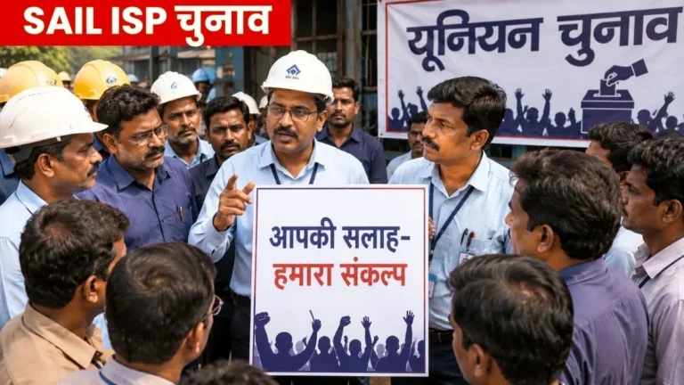 IISCO Steel Plant Union Elections Manifesto drafting begins at SAIL-ISP INTUCs Slogan Apki Salah-Hamara Sankalp