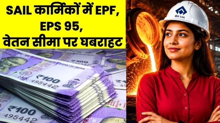 SAIL Employees Concerned over EPF EPS 95 Actual Salary and the 15000 Wage Ceiling