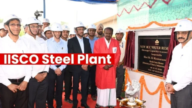 Steel Minister HD Kumaraswamy Reviewed the Projects and Production of the IISCO Steel Plant