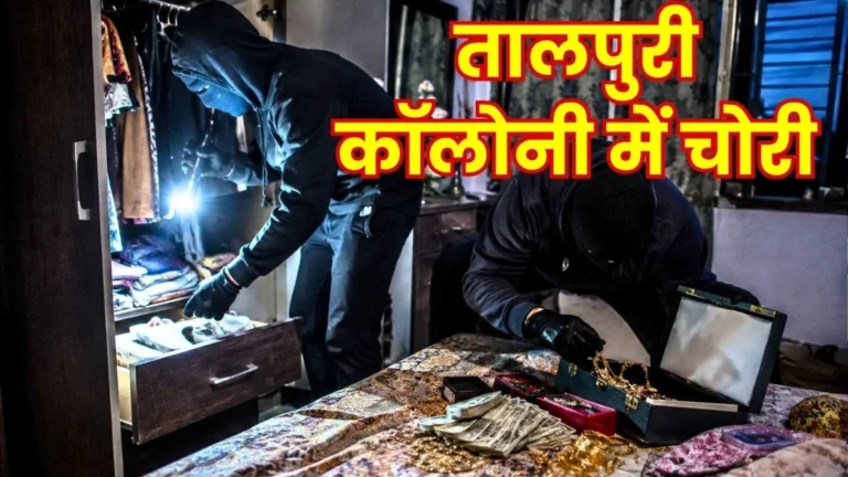 Theft in Talpuri International Colony B-Block Thieves Stole Jewellery and Cash Worth Around Rs 20 Lakh