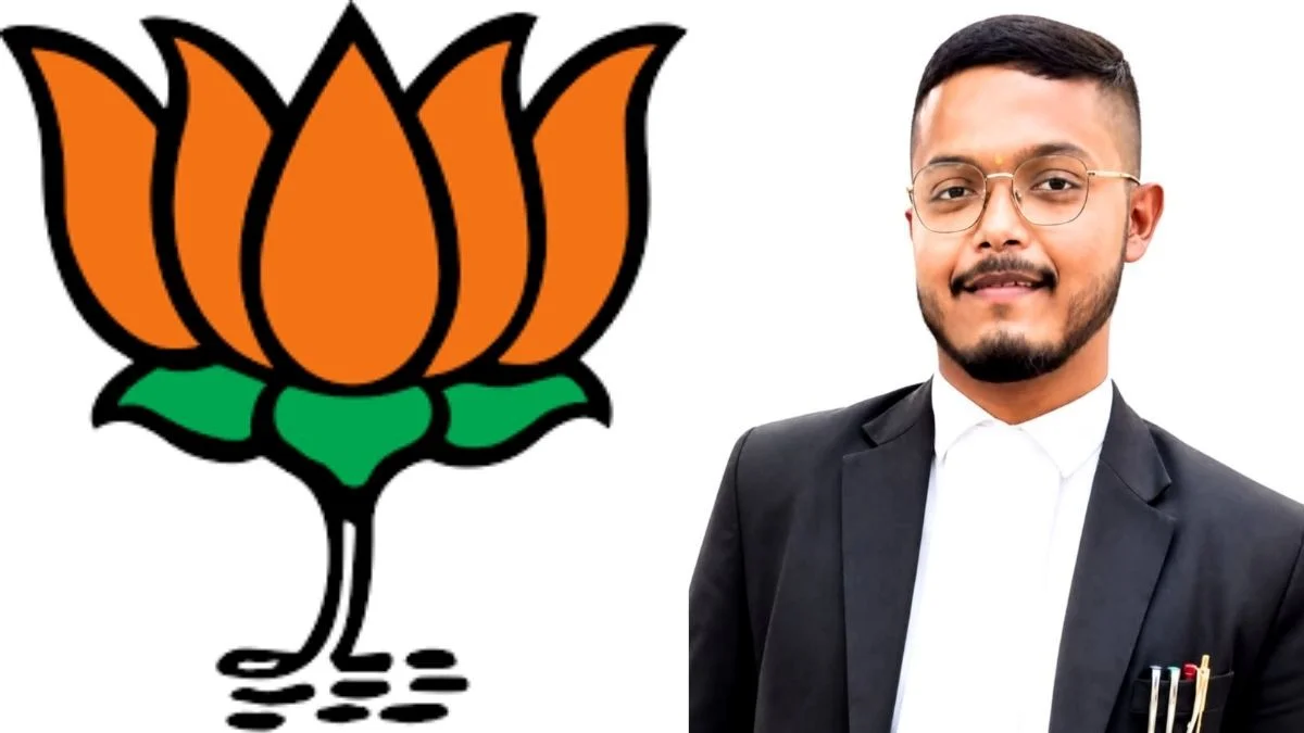Advocate Rishabh Kumar Mistry of the BJP Legal Cell Raipur has been appointed as the District Social Media In-charge