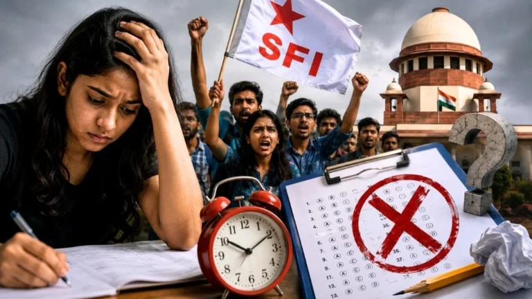 After NEET, the UGC-NET exam will now be held again NTA fails once more SFI demands the government dissolve the NTA