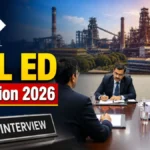 SAIL ED Promotion 2026 Interview Process to Begin Soon