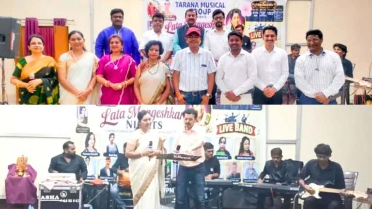 A musical evening was organised at the BSP OA Building on the birth anniversary of Bharat Ratna Lata Mangeshkar