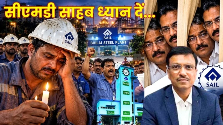 Appeal to SAIL CMD Negligence by Bhilai Township Officials Raises Fears of Accidents at the Plant