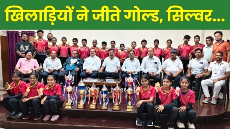 BSP Cycling Athletes who won 18 gold 9 silver and 2 bronze medals felicitated at the BSP OA premises