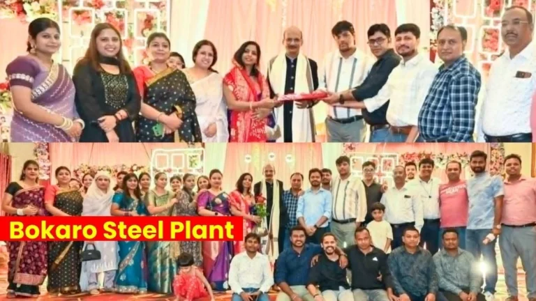 Bokaro Steel Plant Employee Retires Diploma Holders and Officers bid Farewell