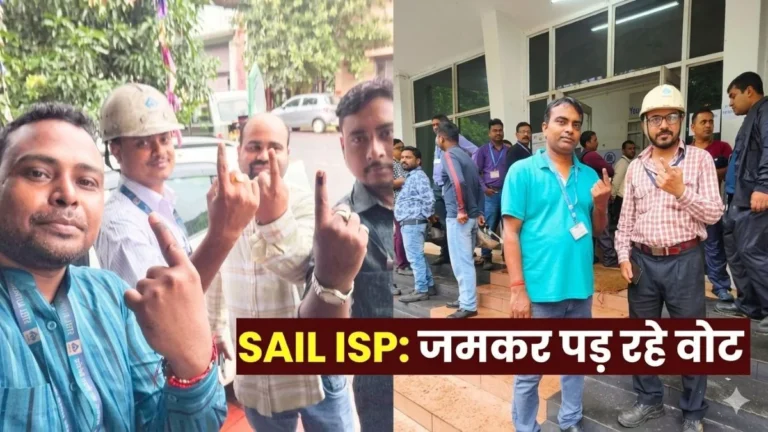 SAIL ISP Union Election Voter Turnout by 1 PM Results Expected Tonight