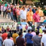 SAIL NJCS Meeting INTUC protests at DSP over Puja bonus submits memorandum listing 7 demands