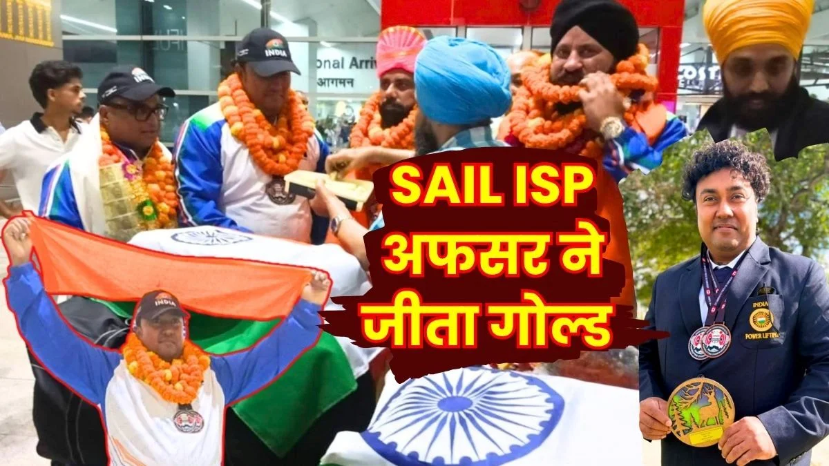 SAIL makes waves in Canada Kuntal Das AGM at ISP Burnpur Wins Gold