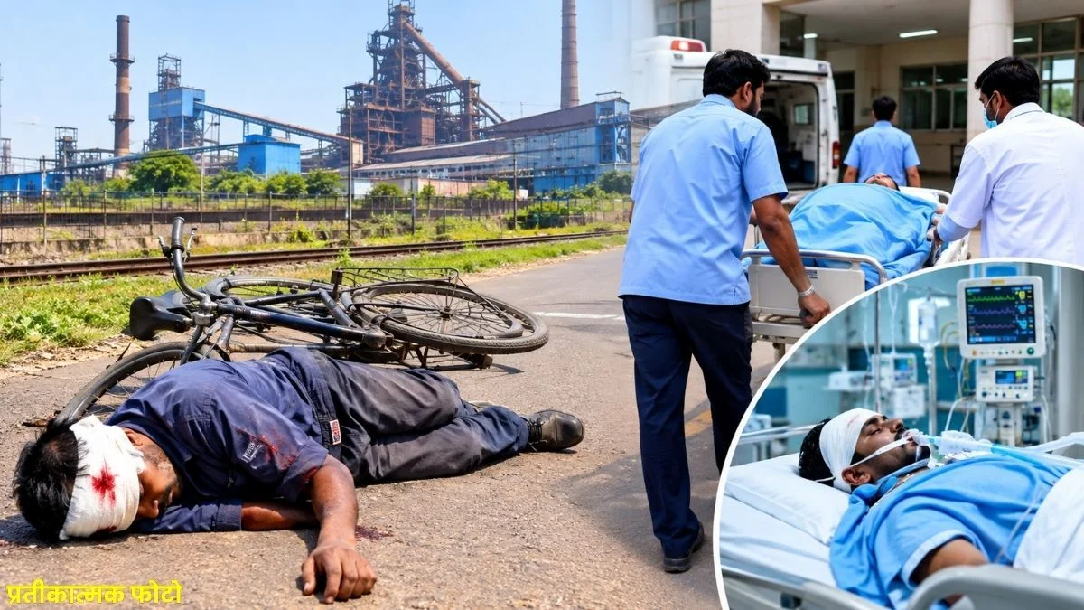 Worker injured at Bhilai Steel Plant admitted to ICU