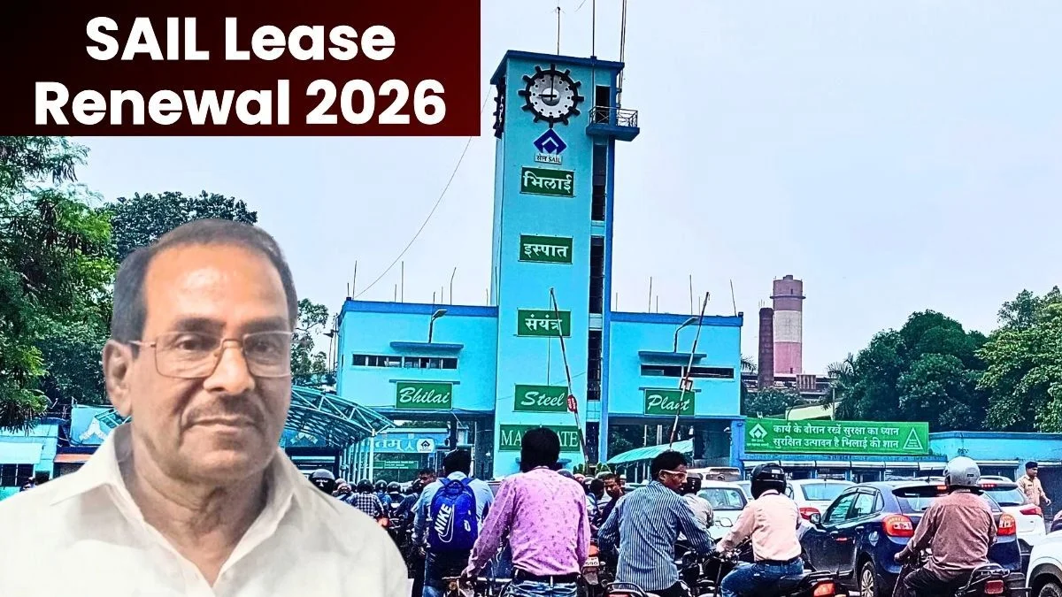SAIL Lease Renewal 2026 Bhilai Township traders concerned about lease renewal demand time-bound resolution from the Director-in-Charge